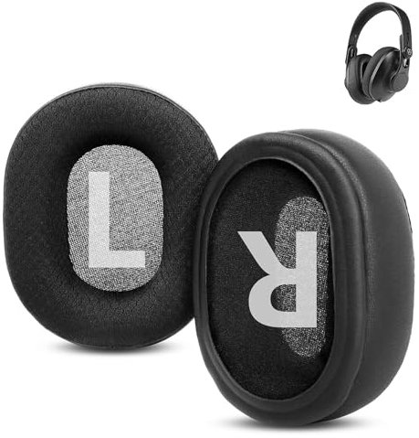 ACCOUTA Ohrpolster Kissen Kompatibel mit AKG K361 K371/BT Studio Kopfhörer Ohrpolster Ersatz mit Langlebigem und Atmungsaktivem Stoff/Hochdichtem Schaumstoff