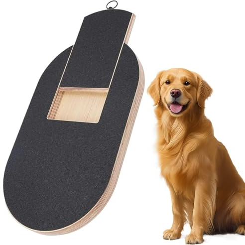 Dog Scratch Board for Nail, Dog Nail Scratchboard, Dogs Scratch Pad for Nails with Treat Box, Durable Dog Nail File Toy, Cat Nail File Scratcher.