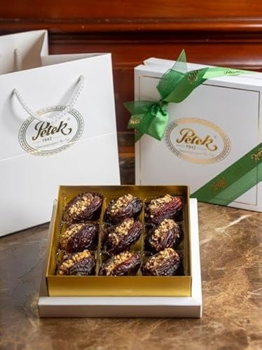 Petek 1942 Dates fourrées noisettes, chocolat noir et Kadayif 360 g