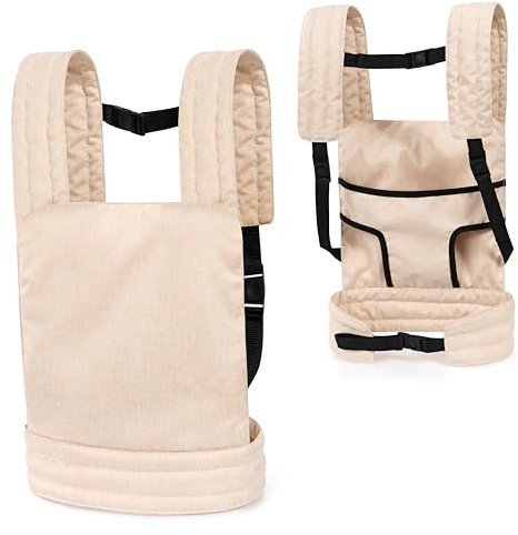 Bayer Design Porte bébé pour Poupon EasyCarry | rembourré, réglable,sangles réglables, à l'arrière et à l'avant portable, avec assise cousue