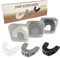 zzmikiteck Kiefer-Toner für Kiefer-, Kiefertrainer, Kiefertrainer für Doppelkinnreduzierung, Gesichtstrainer, zur Verbesserung des gemeißelten Kiefers, 3er-Pack mit 3 Stärken, Kiefertrainer (18 kg +