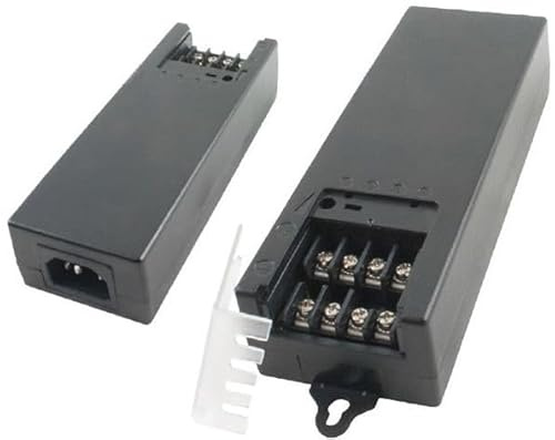12V DC 5A CCTV Security Camera Power Adapter 100V-240V DC with 4-Way Terminals for CCTV Security Camera DVR. Voltage Adjustable