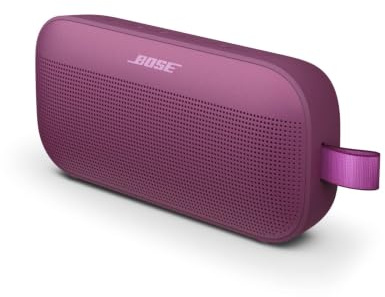 Bose SoundLink Flex Tragbarer Bluetooth Lautsprecher (2. Gen), Tragbarer Outdoor Lautsprecher, wasserdicht/staubdicht, mit naturgetreuem Klang, bis zu 12h Akkulaufzeit, Maulbeer-Rosa - Limited Edition