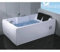 Bagno Italia Vasca da bagno idromassaggio 185x120 cm 2 persone 14 getti radio cromoterapia I