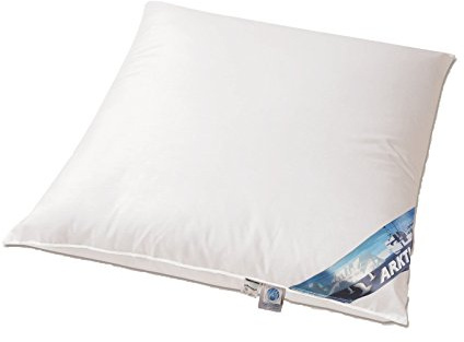 Arktic Daunenkissen Plus Kuschelkomfort 100% natürliche Füllung (80x80 cm)