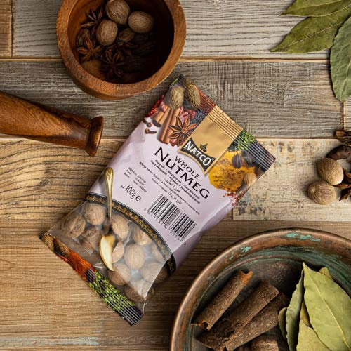 Natco Foods Whole Nutmeg 100g - Chilli Wizards