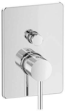 IB RubinettiIndustria - Parte esterna miscelatore doccia incasso con deviatore 2 vie - cromato