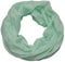 ACC Punkte Damen Seide Loop Schal (mint)
