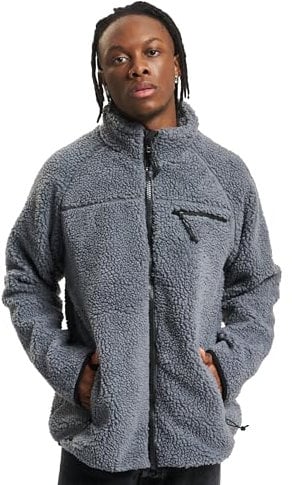 Brandit Teddyfleece Jacket, Farbe: anthrazit, Größe: M