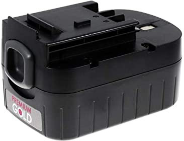Batterie NiMH pour Black & Decker type Slide Pack Firestorm A14, 14,4 V