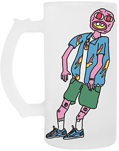 Kirsche Bombe Glas Bier Becher Tasse Glass Beer Mug Cup