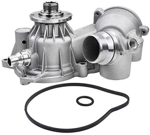 Frankberg Bomba de agua para refrigerante compatible con 5 E60 4.4L 2003-2005 Serie 5 Touring E61 4.4L 2004-2010 6er E63 4.4L 2004-2005 6er Cabriolet E64 4.4L 2004-2005 Replace# 1 15175 86781
