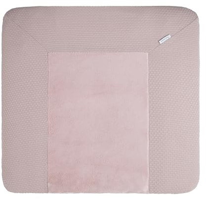 Baby's Only - Baby Wickelauflagenbezug 75x85 cm - Bezug für Wickelauflage Sky - Strickbezug für Wickelunterlage - Aus Baumwolle - Alt Rosa