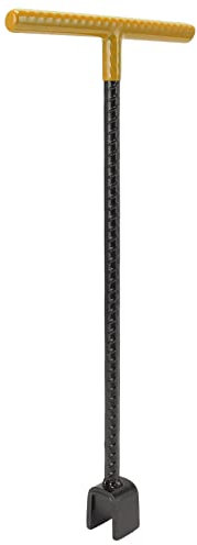 Clé à clé pour compteur d'eau , clé en acier robuste avec outil utilitaire à 4 voies pour vannes(Jaune)