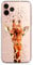 SmartGiftShop Giraffe Case - Cute Family Splatter Art Clear Phone Cover With Exclusive Artwork for iPhone 6s - 1 Giraffe Brush