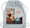 Turnbeutel Rucksack - eigenem - Foto Bild Geschenk I Dein Bild und Text - Unisize - Pastell Blau - kita wechselkleidung beutel selber bedrucken photo and turnsackerl stoffbeutel name kindergarten