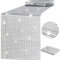 Disco Party Tischläufer 12 x 108 Inch Silber Disco Glitter Paillette Tischläufer Tischdekoration für Retro 70er 80er Jahre Disco Party Dekorationen Hochzeit Geburtstag Tanz Party (1)