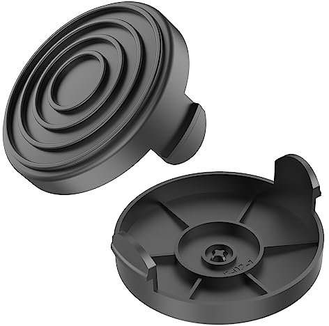 MAOZHOU Rasentrimmer Spulenabdeckung,2 Stück Ersatz Spulendeckel für Einhell ALDI Gardenline Hofer Gardenline GLR Top Craft TCR King Craft KCR RTV Rasentrimmer