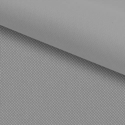 PINaPIN Wasserdichter Polyesterstoff 100% Polyester Stoffe meterware zum nähen Gartenmöbel, Schirme, Vorhänge für Garten KODURA 100x150 cm (Dunkle Asche)