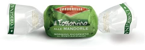 Torroncini Condorelli Gusto Ricoperto al Pistacchio Sfuso 1 kg Senza Glutine