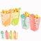 ZOOYOO 12 Stück Popcorn Tüten Klein Dinosaurier - 5 * 7 * 10.5cm - für Geburtstag Party Deko Jungs,Baby Shower Party,Gender Reveal,Eine Babyparty