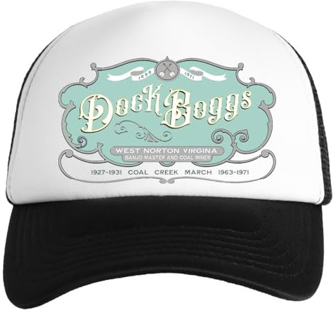Jinbetee Dock Boggs Old Time Music Weiße Kinder Baseball Cap Unisex Snapback