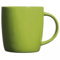 Keramiktasse MARTINEZ 300 ml in Hellgrün Kaffeetassen Tasse Bauchig Keramikbecher Mokkatasse Cappuccino Tassen Bürotasse für Kaffee Tee Mokka Milch Kakao