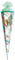 ROTH Motiv-Schultüte, Rainbow Butterfly, 85 cm, eckig, Rot(h)-Spitze, Tüllverschluss