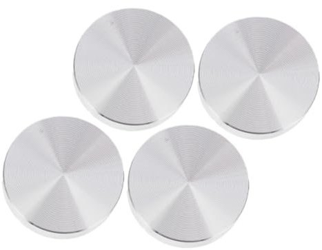 LIFKICH 4stücke Aluminium Scheibenadapter Für Glastische Dicke Metallplatten Runde Tischplatten-Adapter Für Teetische Und Vitrinen Einfache Installation Elegantes Design Vielseitig