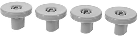 Vaguelly 4pcs Dishwasher Basket Wheels Lower Dish Rack Roller Easy to Install Caster Wheels for Aeg