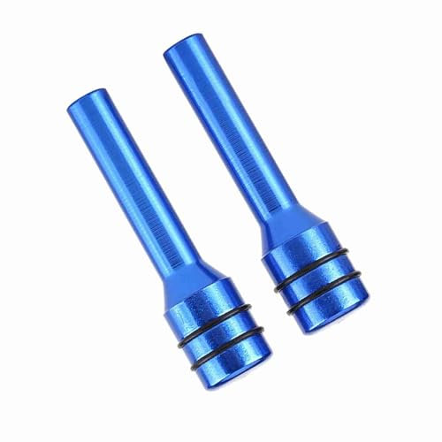 ZASCHMOY Alluminio in Lega Universale per Perno di Blocco della Porta per Auto per Auto Universali per Camion e - Sicurezza Avanzata, Design Elegante, Facile Installazione - 2 Pacchetti