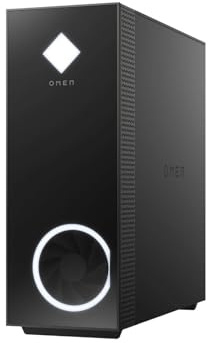 Evounic Gaming & Workstation Desktop PC - Xeon i7 E5 8-Core CPU, GeForce GT 1030 Grafikkarte, 32GB Speicher, 512GB Solid State Drive + 1TB HDD, WiFi 6, BT 5.4, 650W Netzteil, Win11 Pro