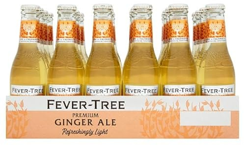 Fever-Tree Refreshingly Light Premium Ginger Ale 24 x 200ml | Case of 24