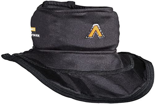 Aegis Interceptor Halsschutz für Eishockey, Größe:S, Schwarz, Kind, XS = 22-27cm Umfang Halsumfang für Junioren und Kinder