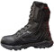 LiliChan 8” Side-Zip Combattimento Duty Stivali da Uomo Militare e tattico Boot (43, Nero)
