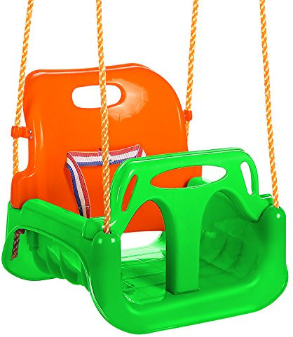 ANCHEER Schaukelsitz für Kinder, Nylon, Grün, OneSize
