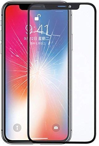 Frontglas Austausch Display Glas Front Ersatz für Apple iPhone X Lens Scheibe schwarz