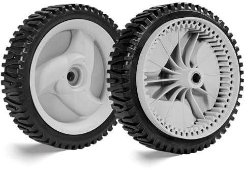 SENZHAO Lot de 2 roues avant 532403111, 194231x460, 194231x427 pour tondeuse autopropulsée Craftsman Drive