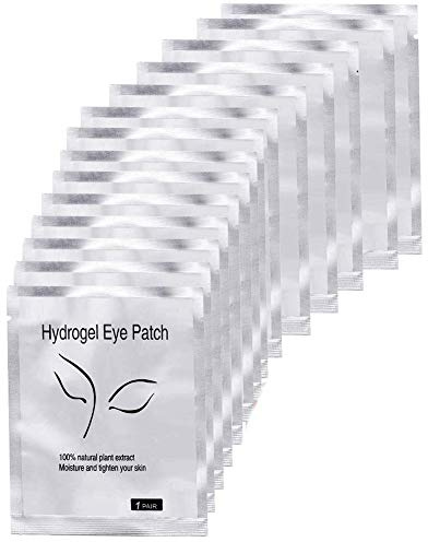 Yorgewd 100 Paar Gel-Pads unter den Augen für Wimpernverlängerung, fusselfrei, für professionelle Salons und einzelne Wimpern