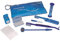 TeleDenta Orthodontic Care Set - Mundpflege-Set mit Interdentalbürste, Zahnseide, Zahnspangenwachs uvm. - Ideal für Zahnspangenträger - Blau