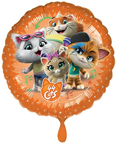 amscan- Pallone, Colore Arancione, Taglia Unica, 4107201