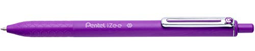 Pentel BX467 Druckkugelschreiber Izee 0,7 mm lila, 12 Stück