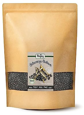 Biojoy Haricots noirs BIO (2,5 kg), séchés et entières, sans additifs