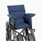 Rollstuhl Kissen Verdicken Bequemes, Rollstuhl-Kissen Atmungsaktives Weiches Warmes, Atmungsaktives Orthopädisches Sitzkissen Für Rollstuhl, Rollstuhl-Auflage-T-Förmiges Blue