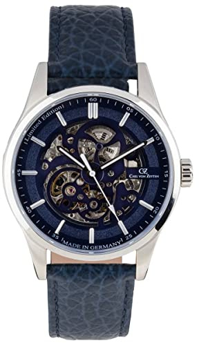 Carl von Zeyten Herren Uhr Armbanduhr Automatik Alpirsbach CVZ0076BLS