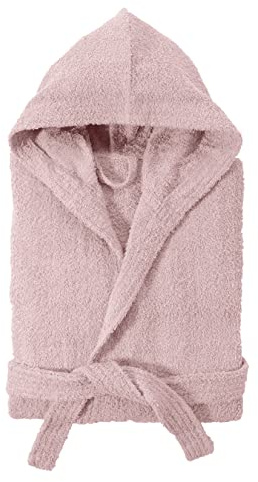 Baroni Home Accappatoio Spugna con Cappuccio, Accappatoio Uomo e Donna 100% Cotone, Assorbente e Confortevole
