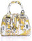 Versace Jeans Couture borsa a mano Logo couture donna white - gold