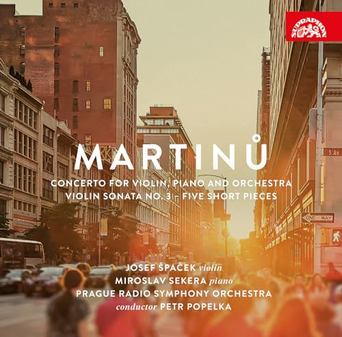 Bohuslav Martinu: Konzert für Violone und Klavier H 342, Violinsonate Nr.3 H 303, Fünf kurze Stücke H 184