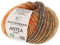 Antea Soft - Farbverlaufsgarn aus einer Baumwolle-Alpaka Mischung - 50g Effektwolle zum Stricken Farbe 02 - Kürbis