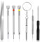 Amaxiu Uhren Präzision Schraubendreher Set,7Pcs Watch Link Mini Removal Tool mit 9 verschiedenen Größen Flachkopf und Phillips Pinzette für Watch Wrench Back Spielzeug Schmuck Präzision Reparatur